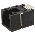 Molex RJ12 Modular Jack 6 Way Female Surface Mount Cat3 UTP Shielded Right Angle Connector 