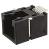Molex RJ12 Modular Jack 6 Way Female Surface Mount Cat3 UTP Shielded Right Angle Connector