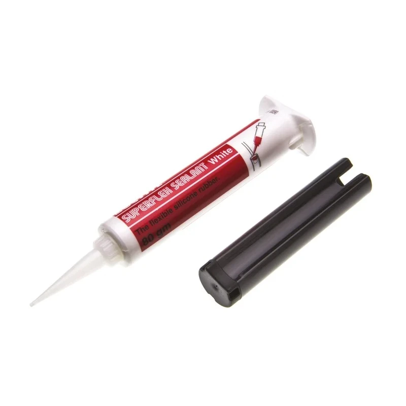 Loctite White Silicone Sealant Paste Syringe 80 g Loctite SI 5130