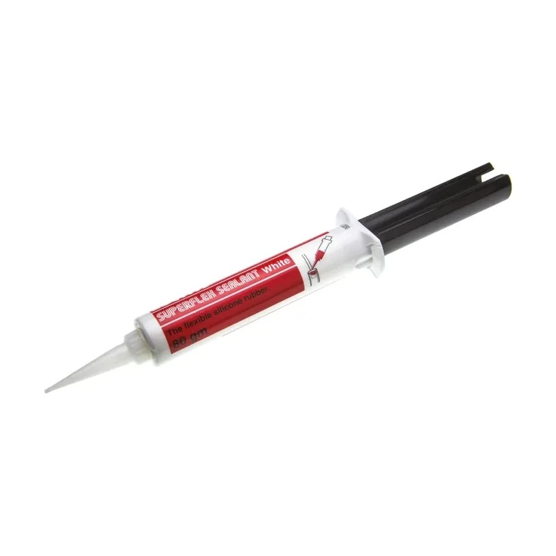 Loctite White Silicone Sealant Paste Syringe 80 g Loctite SI 5130