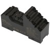 Omron 250V AC 10A 8-Contact DIN Rail Relay Socket for H3Y and H3YN Series Timers PYF-08-PU-L