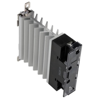 Omron Solid State Relay 25A Load, DIN Rail Mount, 528V AC Load, 12-24V Control G3PJ