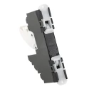 Omron 5 Way 250V AC DIN Rail Relay Socket for G2R-1-S Series General Purpose Relay, H3RN Series Timer P2RF