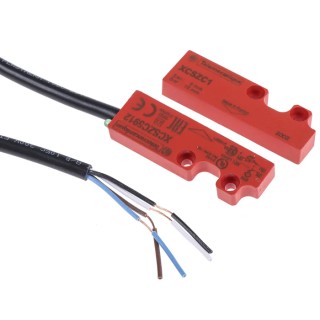 Telemecanique Sensors Magnetic Non-Contact Safety Switch, Plastic Housing, 24V DC, NC, Cable XCSDMC5912