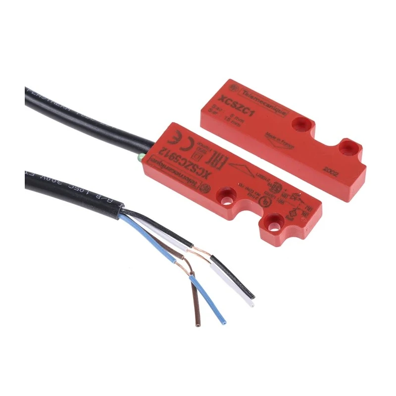 Telemecanique Sensors Magnetic Non-Contact Safety Switch, Plastic Housing, 24V DC, NC, Cable XCSDMC5912
