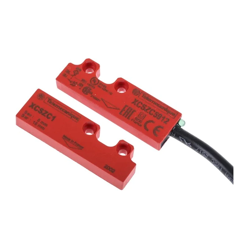 Telemecanique Sensors Magnetic Non-Contact Safety Switch, Plastic Housing, 24V DC, NC, Cable XCSDMC5912