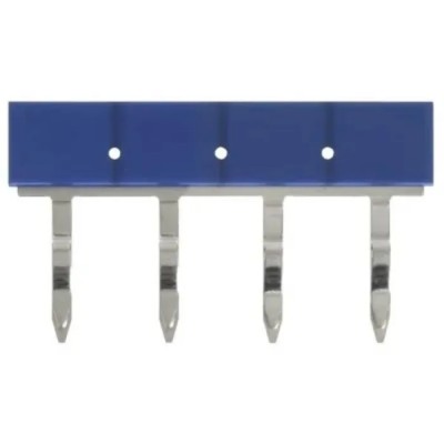 Omron Silver Alloy Busbar 6.2 mm Pitch 4 Poles 6A Current Rating G2RV-SR