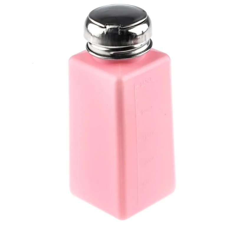 RS PRO Pink Anti-Static Pump Dispenser, 240ml High Density Polyethylene Bottle ESD Dissipative 423-7391