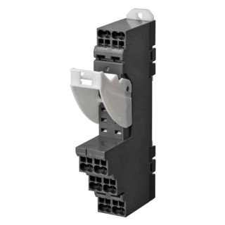 Omron 8 Way 250V AC DIN Rail Relay Socket with Screw Terminal P2RF