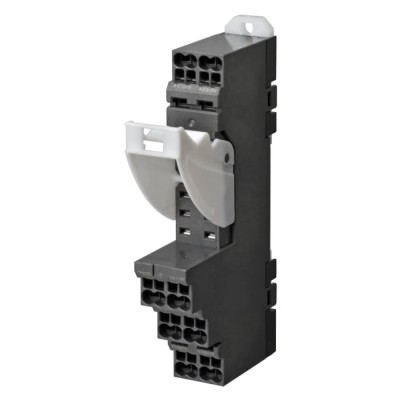 Omron 8 Way 250V AC DIN Rail Relay Socket with Screw Terminal P2RF