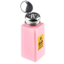 RS PRO Pink Anti-Static Pump Dispenser, 240ml High Density Polyethylene Bottle ESD Dissipative 423-7391