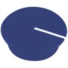 Sifam Blue Nylon Potentiometer Knob Cap 15.5 mm Knob Diameter for 6 mm Axial Shaft C151 BLUE