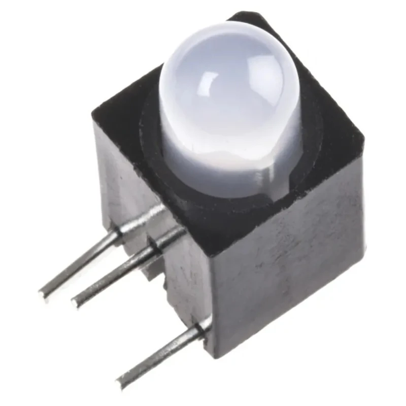 Dialight Red Green Right Angle PCB LED Indicator 5 mm (T-1 3/4), 2 LEDs 2.1 V Multicolour 550-3505