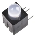 Dialight Red Green Right Angle PCB LED Indicator 5 mm (T-1 3/4), 2 LEDs 2.1 V Multicolour 550-3505