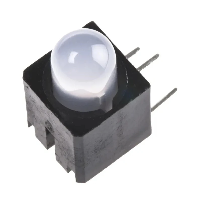 Dialight Red Green Right Angle PCB LED Indicator 5 mm (T-1 3/4), 2 LEDs 2.1 V Multicolour 550-3505