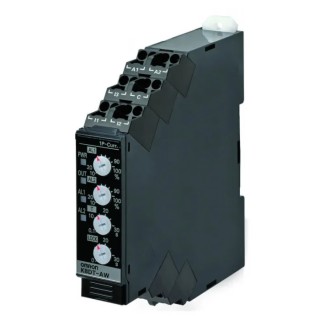 Omron Single Phase Monitoring Relay 1 Phase SPDT DIN Rail Mount 240V AC 2mA to 500mA Current Sensitivity K8DT-AW1CA