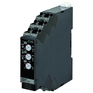 Omron Monitoring Relay Single Phase SPDT Contact, DIN Rail Mount, 10A Contact Current K8DT-VS2CD