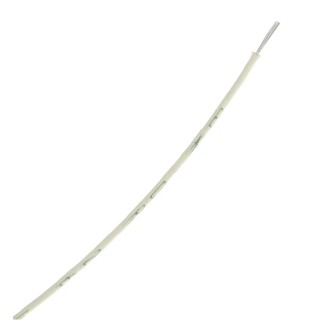 RS PRO Yellow Hook Up Wire 26 AWG 19x0.1 mm Core Strands 100 m Polyamide Insulation 600V ac 260°C 111-3141