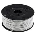 RS PRO White Hook Up Wire 12 AWG, 37/0.32 mm Core Strands, 100 m Length, Polyamide Jacket, Nickel Plated Copper 111-3148