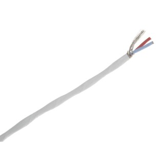 RS PRO Data Cable 1 Pairs 2 Cores 100 m White Sheath Polytetrafluoroethylene Polyimide Tape 111-3155