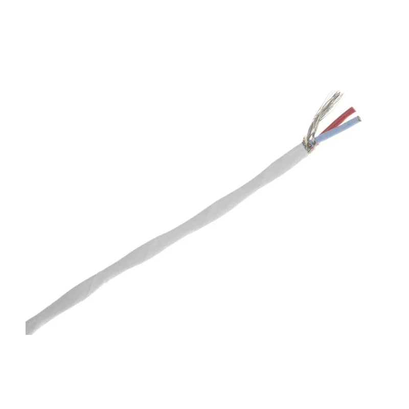 RS PRO Data Cable 1 Pairs 2 Cores 100 m White Sheath Polytetrafluoroethylene Polyimide Tape 111-3155