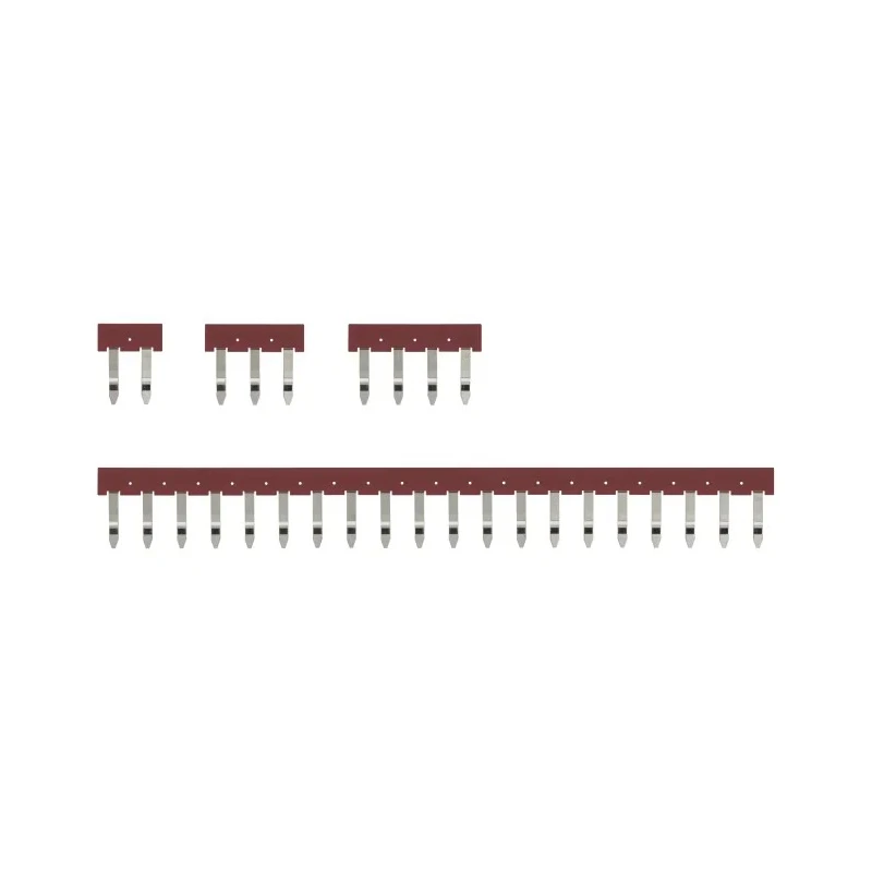Omron Busbar 7.75 mm Pitch, 2 Poles, Red Colour PYDN-7.75-020R