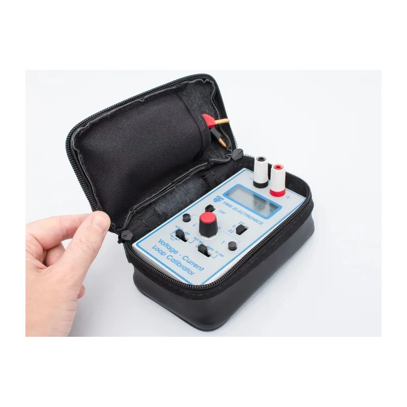 Time Electronics Current Voltage Loop Calibrator, ±0.02% Accuracy, 1 μA Resolution, Battery Powered, 142mm Height, 78mm 1048