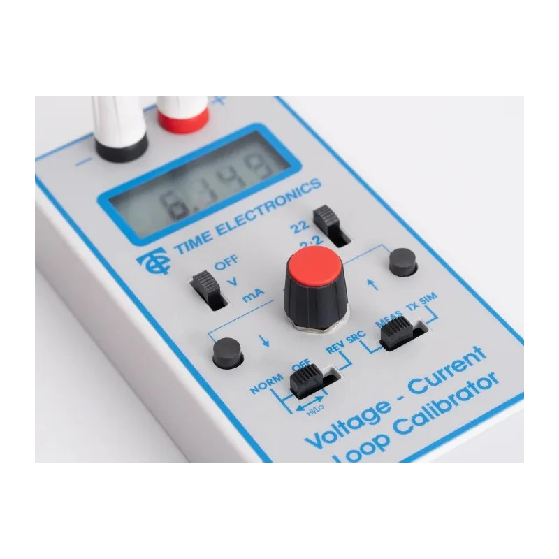 Time Electronics Current Voltage Loop Calibrator, ±0.02% Accuracy, 1 μA Resolution, Battery Powered, 142mm Height, 78mm 1048