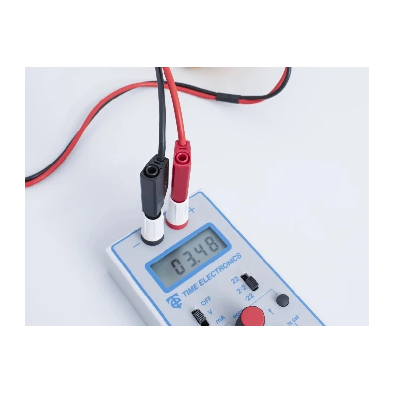 Time Electronics Current Voltage Loop Calibrator, ±0.02% Accuracy, 1 μA Resolution, Battery Powered, 142mm Height, 78mm 1048