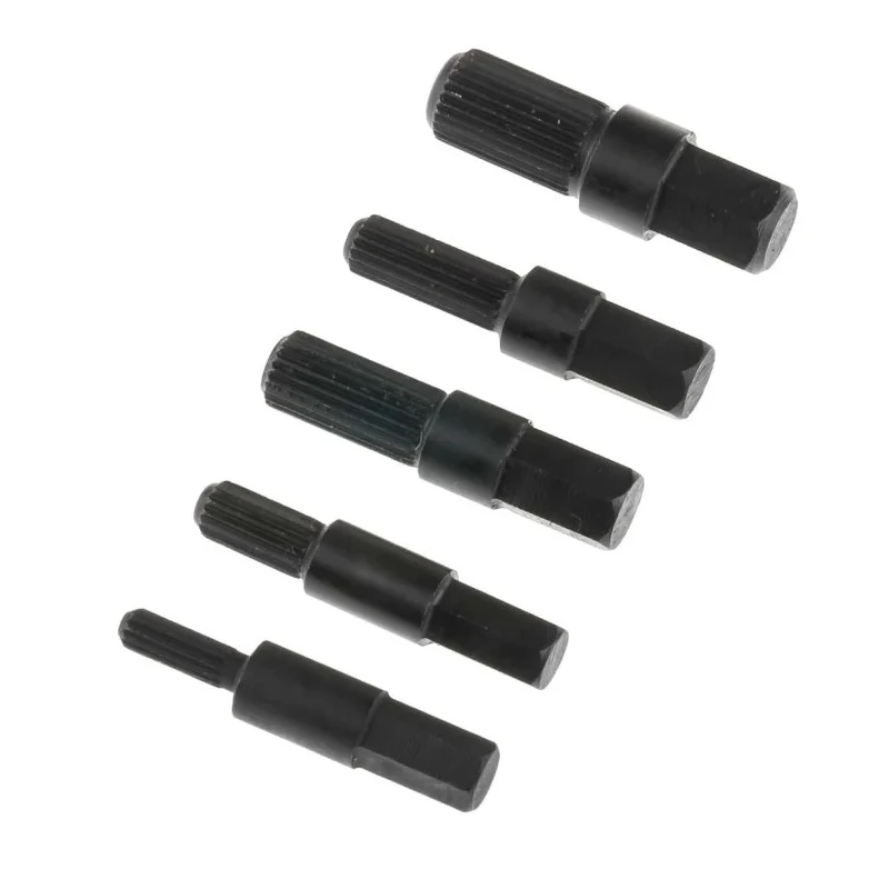 RS PRO 5 piece Plastic Chrome Vanadium Steel Screw Extractor Set 423-6685
