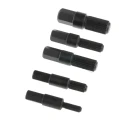 RS PRO 5 piece Plastic Chrome Vanadium Steel Screw Extractor Set 423-6685