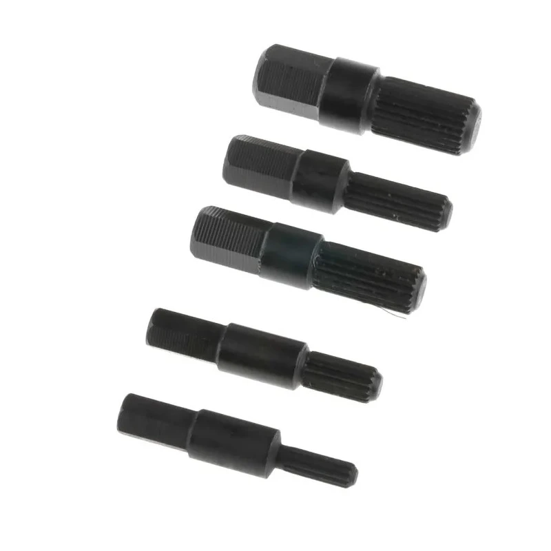 RS PRO 5 piece Plastic Chrome Vanadium Steel Screw Extractor Set 423-6685