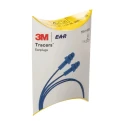 3M E.A.R Tracer Series Blue Reusable Corded Ear Plugs Metal Detectable 29 dB Noise Reduction TR-01-000