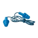 3M E.A.R Tracer Series Blue Reusable Corded Ear Plugs Metal Detectable 29 dB Noise Reduction TR-01-000