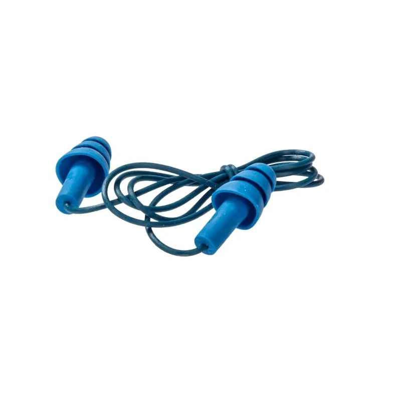 3M E.A.R Tracer Series Blue Reusable Corded Ear Plugs Metal Detectable 29 dB Noise Reduction TR-01-000