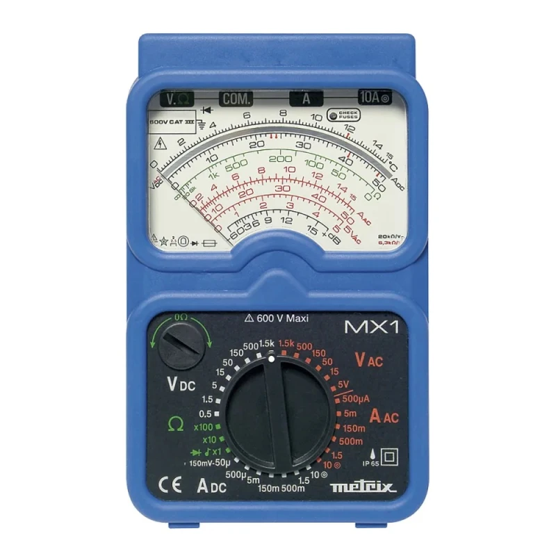 Metrix Handheld Multimeter AC/DC Voltage and Current Measurement MX0001-M