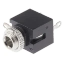Belden Jack Connector 3.5 mm Chassis Mount Female 2 Way Mono, 4A Current IEM102-3
