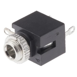 Belden Jack Connector 3.5 mm Chassis Mount Female 2 Way Mono, 4A Current IEM102-3