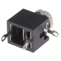Belden Jack Connector 3.5 mm Chassis Mount Female 2 Way Mono, 4A Current IEM102-3