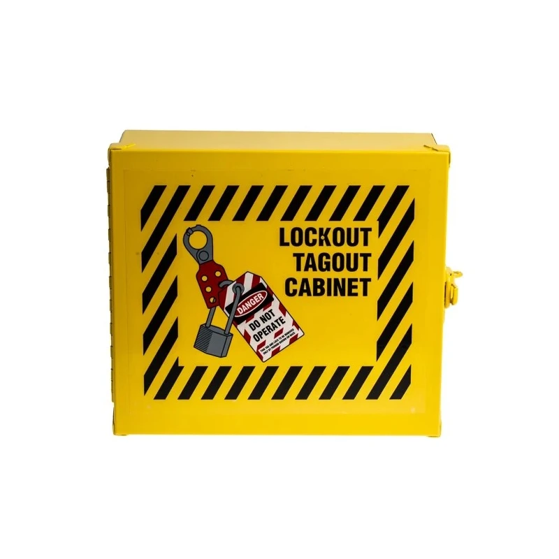 Brady Steel Yellow Lockout Station Cabinet 178mm x 203mm x 76mm LCWA