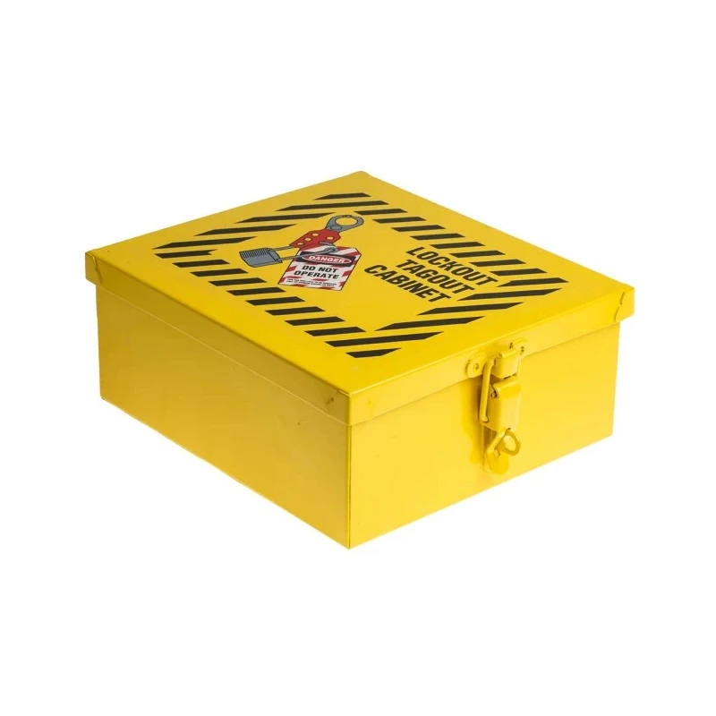 Brady Steel Yellow Lockout Station Cabinet 178mm x 203mm x 76mm LCWA