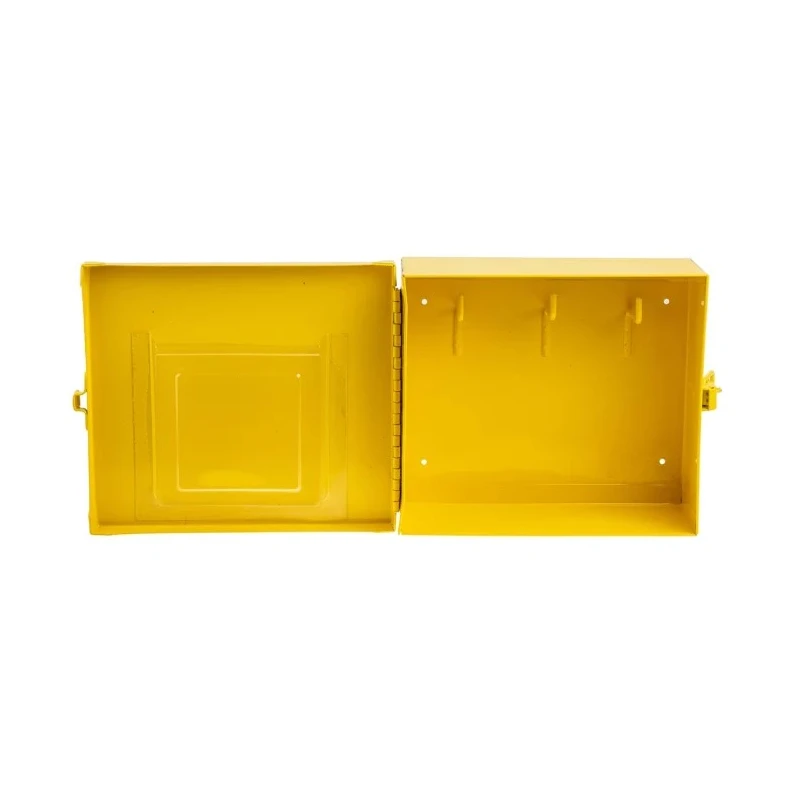 Brady Steel Yellow Lockout Station Cabinet 178mm x 203mm x 76mm LCWA