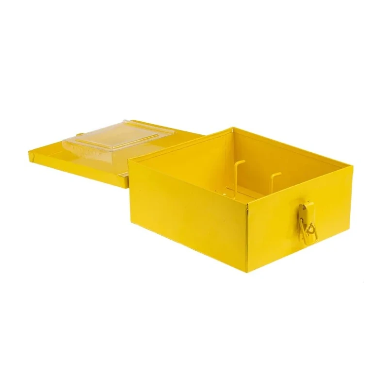 Brady Steel Yellow Lockout Station Cabinet 178mm x 203mm x 76mm LCWA