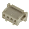 Hirose DF13 Male Connector Housing 1.25 mm Pitch 4 Way 1 Row Straight 