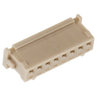 Hirose DF13 Male Connector Housing 1.25 mm Pitch 8 Way 1 Row Straight 
