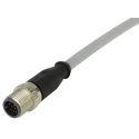HARTING Male 12 way Straight to 12 way Unterminated Sensor Actuator Cable 2 m 21348400C79020