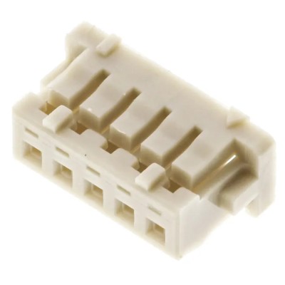 Hirose DF13 Male Connector Housing 1.25 mm Pitch 5 Way 1 Row Straight 