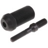 Böllhoff M6 Mandrel Alloy Steel Nickel Finish Metric Thread 25mm Length 23512006001