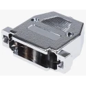 MH Connectors MHCCOV-25SC-MP Series ABS Straight D-Sub Backshell 25 Way Strain Relief MHCCOV-25SC-MP