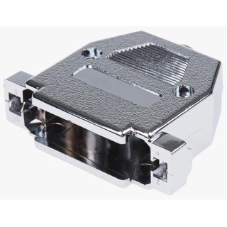 MH Connectors MHCCOV-25SC-MP Series ABS Straight D-Sub Backshell 25 Way Strain Relief MHCCOV-25SC-MP